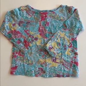 Lilly Pulitzer girls long sleeve tee